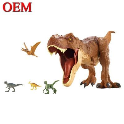 China Custom figure toy manufacturer oem Super Cool Dinosaur Play Figure 3D Model Toy vinyl toy custom for sale