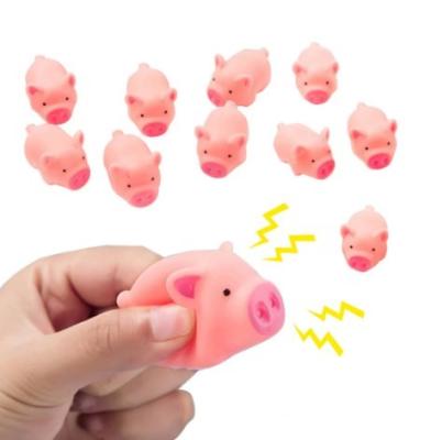 China Cute Pet Toys Cute Squeeze Squeaky Chew Interactive Games Training Funny Soft Rubber Mini Toy for sale