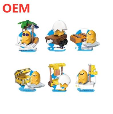 China PVC Gudetama Lazy Egg Figures Verrassing Egg Anime Creatieve Blind Box Action Figure Toy Mini Figure Toys Te koop