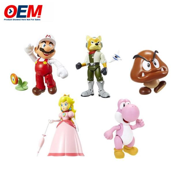 Quality Mini Figures Supreme PVC Action Figure Model 6pcs Set Mario Toy Manufacturer for sale