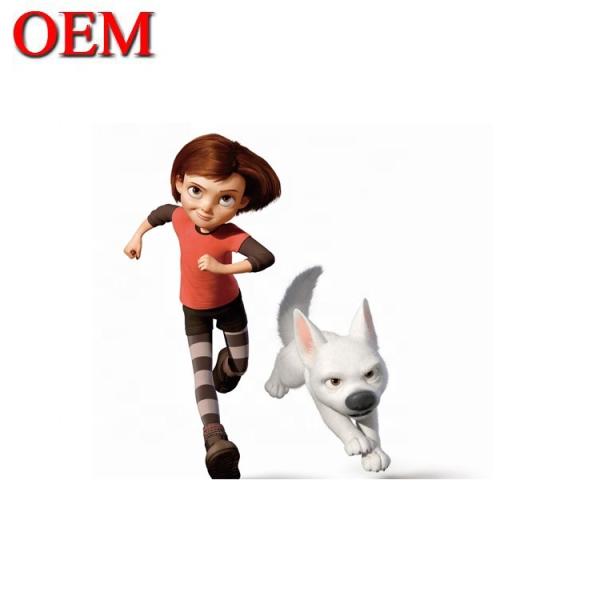 Quality Customized Plastic Movie Toy Modern Bolt Dog Figurine for sale