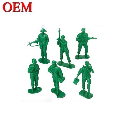 China Custom Suppliers Small Plastic Toy Figures Miniature Soldiers Military Army Toy Army Figure Set Soldiers en venta