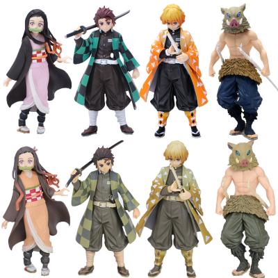 Cina Anime Demon Slayer Personaggio Modello Decorazione Collezione Giocattoli Personalizzazioni Figure d'Azione Blind Box in vendita