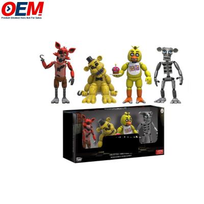 China Custom Vinyl toys   Action Figure Toys Golden Freddy Balloon boy Collection Vinyl Doll Game Model Toys for sale