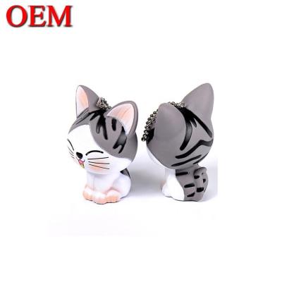 Cina OEM Cute Mini Cat Figure 4 Cm Chi's Sweet Cat Keyring Toy in vendita