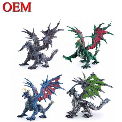 China OEM Factory Made Plastic Animal Toy Kids Dragon Toy For Playing à venda