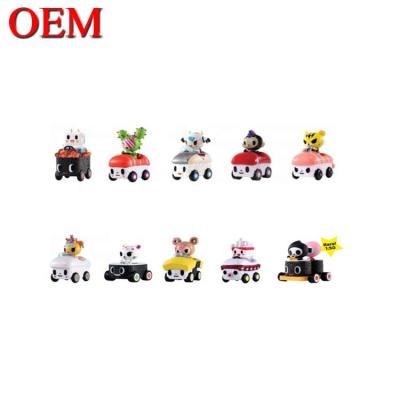 China Mini Car Toys Para Candy Cup Custom Capsulas Pequenas Brinquedos de Plástico Seguro Para Crianças à venda