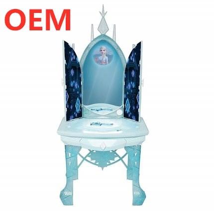 Quality OEM factory custom Music Light Functions Plastic Beautiful Princess Kid Dressing for sale