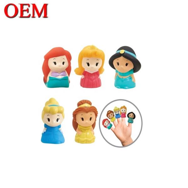 Quality 3D Plastic Figure Finger Puppet Toys OEM Hand Play Toy For Kid Custom Plastic for sale