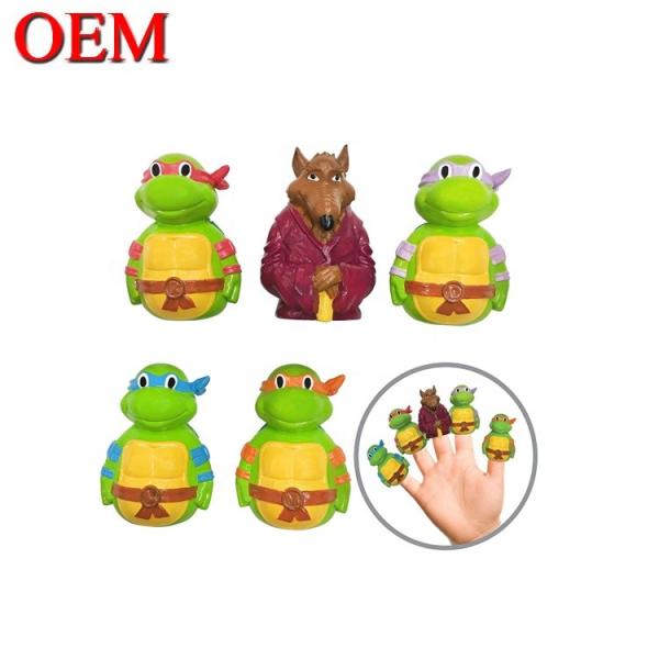 Quality 3D Plastic Figure Finger Puppet Toys OEM Hand Play Toy For Kid Custom Plastic for sale