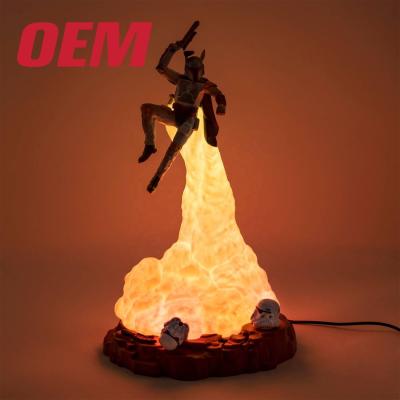 China Personalizado LED iluminación juguetes Ome película personaje juguetes lámpara hacer plástico niños juguete luz con música y sonido en venta