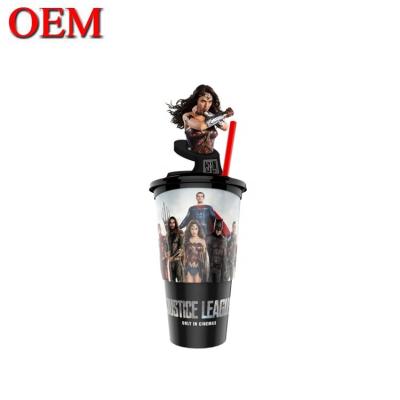 China Custom Plastic Cup 3D  Mugs  Summer Ice Water Cup Frosty Gel Double Wall  Freezer Gel Cup for sale