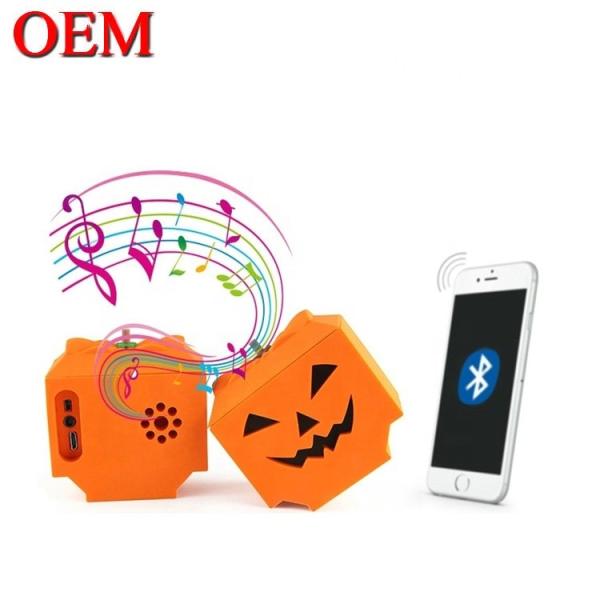 Quality Mini Figure Toy Portable Bluetooth Speaker OEM Cute Cartoon Music Player for sale