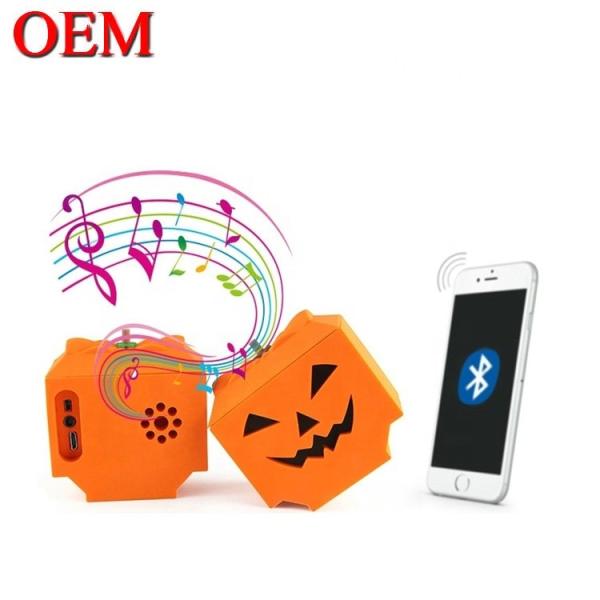 Quality Custom Mini Figure Toy Portable Bluetooth Speaker OEM Cute Cartoon Music Player for sale