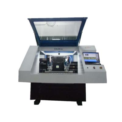 China Two Axis Acrylic Full Automatic PCB Milling And Aluminum Drilling Machine / FR4 / Acrylic PCB For Large Series PCB Processing for sale
