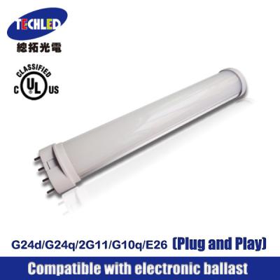 China A ampola 220v da lâmpada home do diodo emissor de luz PL do Pin de 9W 2G11 4/conduziu lâmpadas do milho à venda