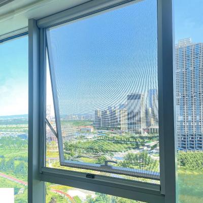 China Aluminium Windows Aluminum Tilt Turn Casement Window Roller Screen Window for sale