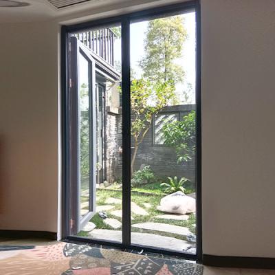China Electrostatic Proof Folding Mosquito Net Roller Screen Door OEM ODM for sale