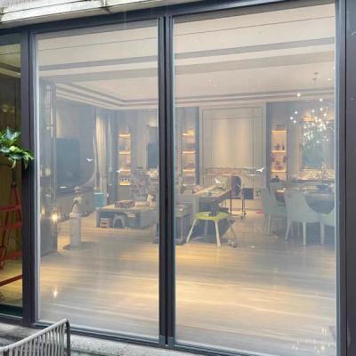 China DIY Designed Retractable Screen Systems Screen Door Aluminum Frame for sale