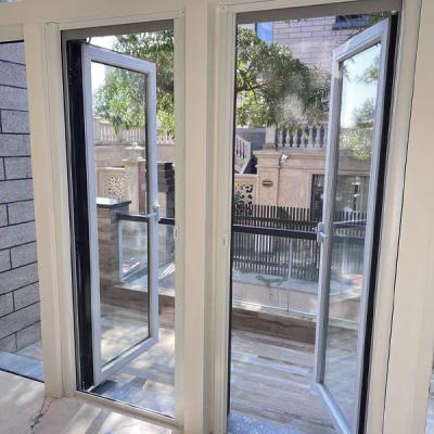 China Puerta corrediza de vidrio de aluminio con ventanas colgantes térmicas insonorizadas en venta