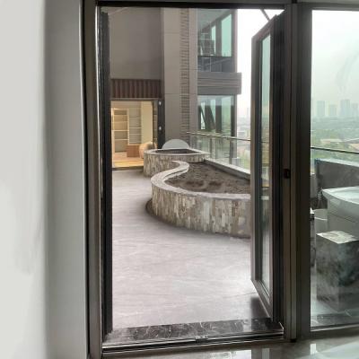 China DIY Design Retractable Screen Window Sliding Door For Offices for sale