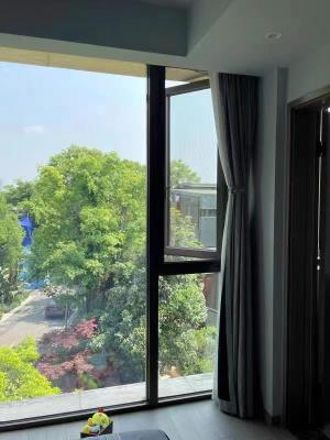Cina Finestra a schermo retrattile Fibra di vetro Flare Screen Window Personalizzato Insect Fly Window in vendita