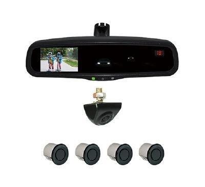중국 초음파 트럭 리어뷰 카메라 시스템 후방 시계 주차 감지 센서 1.8m CE 인증서 판매용