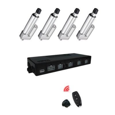 China IP54 Linear Actuator Controllers 12VDC To 28VDC Remote And Wired Switch Control 4 Actuators Synchronously Controller for sale