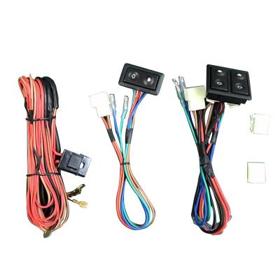China 6 Pin OEM Plastic Power Window Motor Kits , 12V Car Power Window Switches for sale