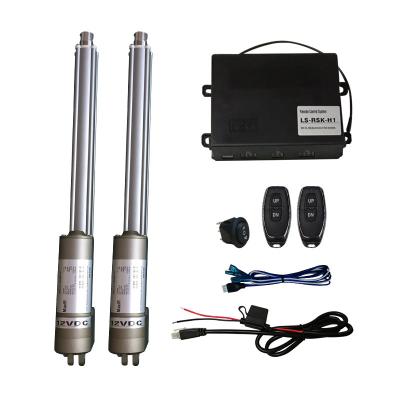 China Two Programmable Synchronized Hall Effect Sensor Linear Actuators IP54 With Controller for sale