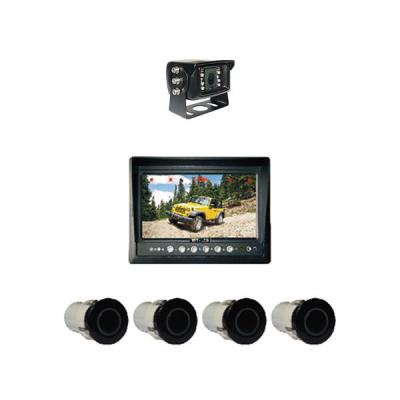 China Triangulation Truck Rear View Camera System Ultrasonic Car Reversing Distance Sensing System RoHS for sale