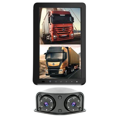 中国 2つのカムが付いている側面図のトラックの背面図のカメラ システムNTSC IP67 800×480ピクセル 販売のため