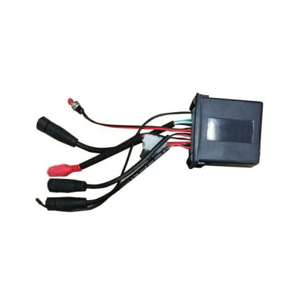 China Two Linear Actuator Controllers 28VDC Waterproof Remote Rocker Switch Control for sale