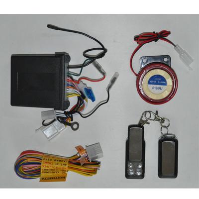 China Thief Guard Motorcycle Vehicle Security Alarm System 433MHz With Remote Start And Stop for sale