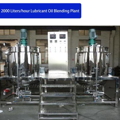 China Full Automatic Lube Oil Blending Machine With Additives for sale