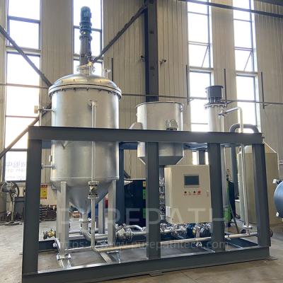 China mezclador del aceite de lubricante de 5W 10W 15W con el sistema de pesaje aditivo en venta