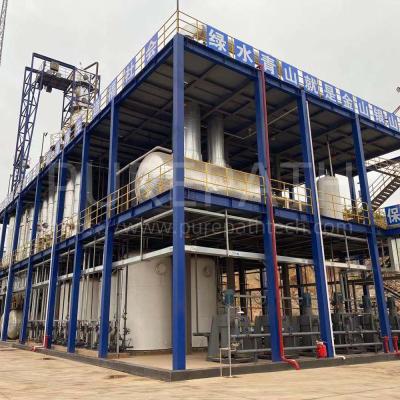 China Full Continuous Automatic Base Oil Extraction Plants With Fractional Distillation Column for sale