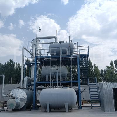 China Boiler Heating Red And Black Diesel Desulfurization Plant To Water Color Diesel for sale