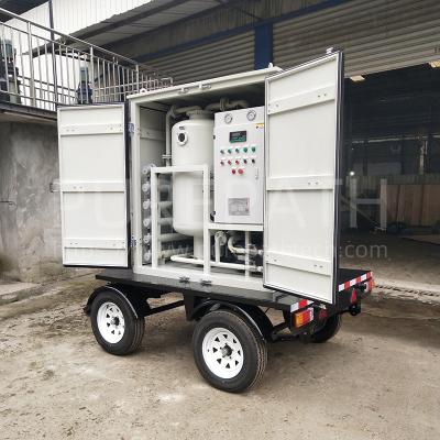 China 360L/H To 18000L/H Turbine Oil Purifier Machine For Power Plants for sale