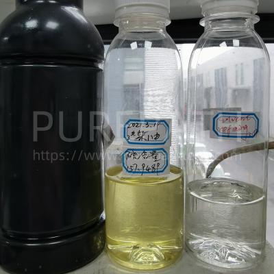 China PurePath Waste Pyrolysis Oil Lube Oil Recycling Plant 85% To 93.1% Yield for sale