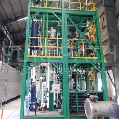 China SN150 SN350 SN500 Lubricating Oil Recycling Plant TFE WFE Motor Oil Distillation Plant for sale