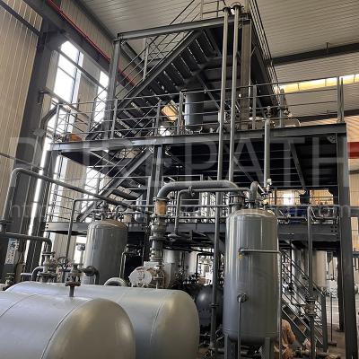 China 220V To 480V Lubricating Oil Recycling Plant -0.05KPa Vacuum Degree for sale