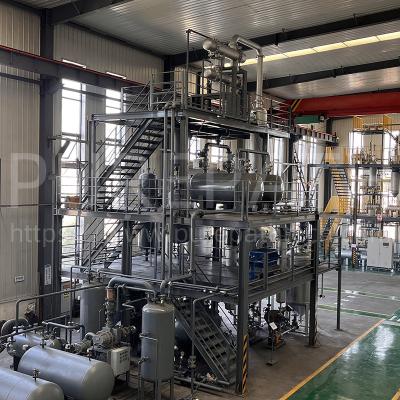 China 5TPD Easy Operation Base Oil Regeneration Plant With Remote System for sale