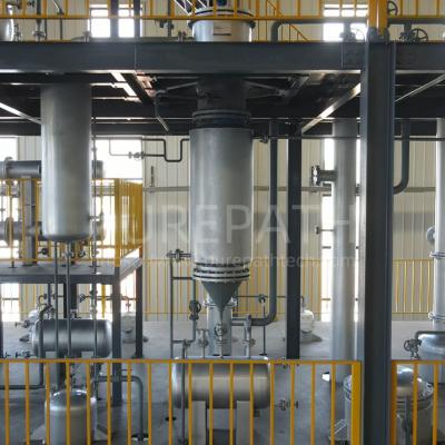 China Siemens PLC Control Base Oil Extraction Plants To Water Color and Odorless Base Oil for sale