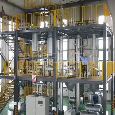 China CE ISO Certified Full Continuous Black Oil Recycling Machine To API I/II Base Oil for sale