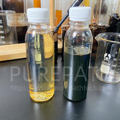 China Tratamento fracionário do óleo de planta da destilação do vácuo de 200TPD WFE para o óleo de desperdício do converso à venda