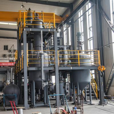 China Desulfurization Catalytic Cracking Waste Oil Distillation Plant To Water Color Diesel for sale