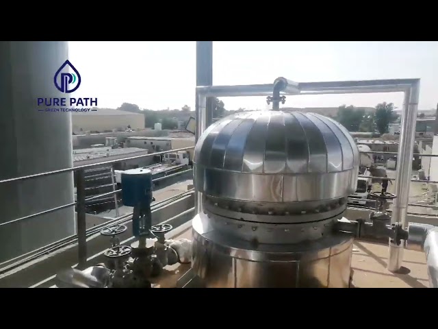 Wipe Film And Short Path Evaporator Distillation Used Oil Recycling Plant With Explosion Proof Motor