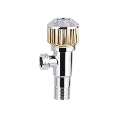 China SUS201 Angle Valve 15mm Electroplated Polished 10*5.5*3.5 Ceramic for sale
