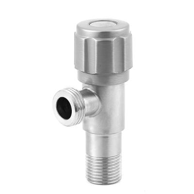 China Multi Turn Bathroom Sink Angle Stop Valve Stainless Steel for sale